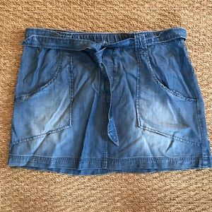 Anthropologie Cloth & Stone Denim Skirt - large